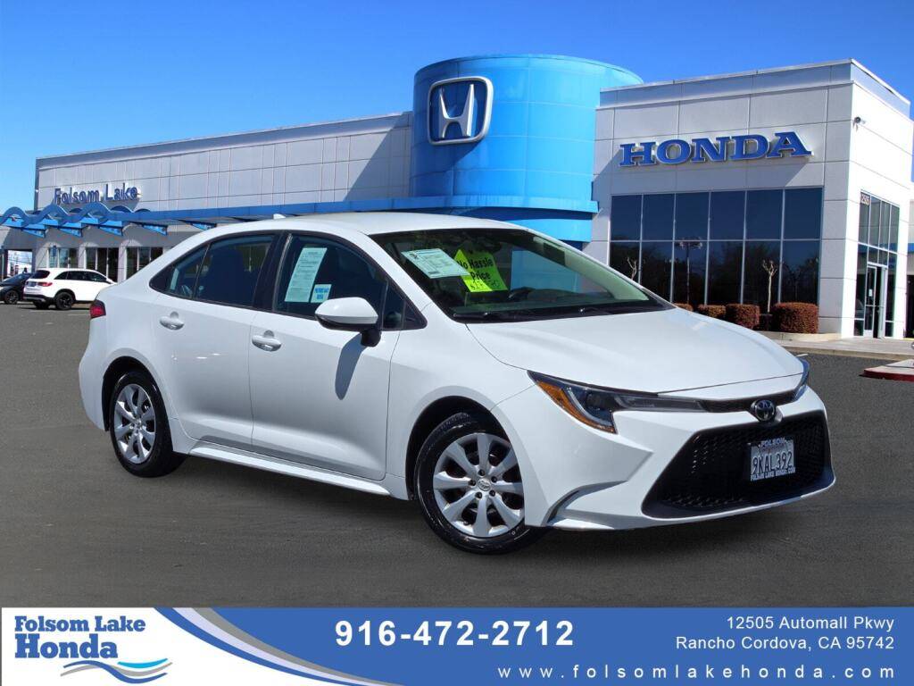 2021 Toyota Corolla LE — Sedan — 63,214 mi — Rancho Cordova, CA