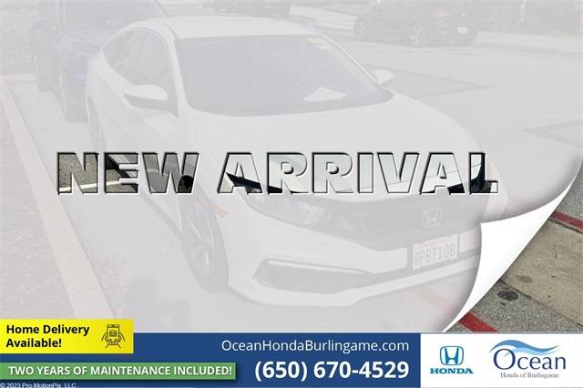 2020 Honda Civic LX — Sedan — 77,823 mi — Burlingame, CA