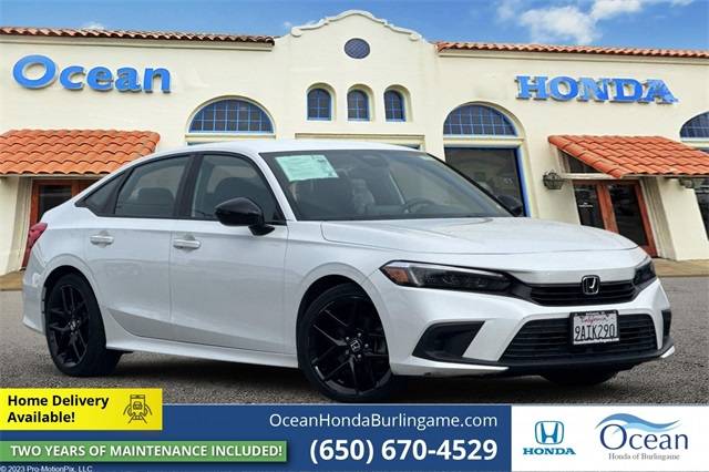 2022 Honda Civic Sport — Sedan — 28,924 mi — Burlingame, CA