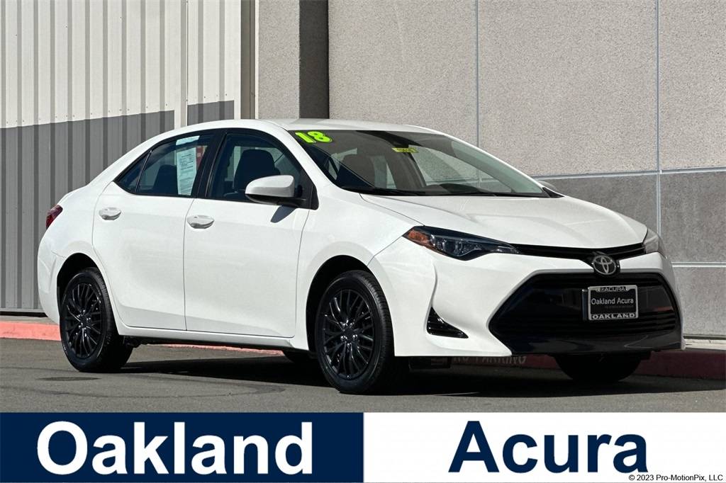2018 Toyota Corolla LE — Sedan — 58,944 mi — Oakland, CA