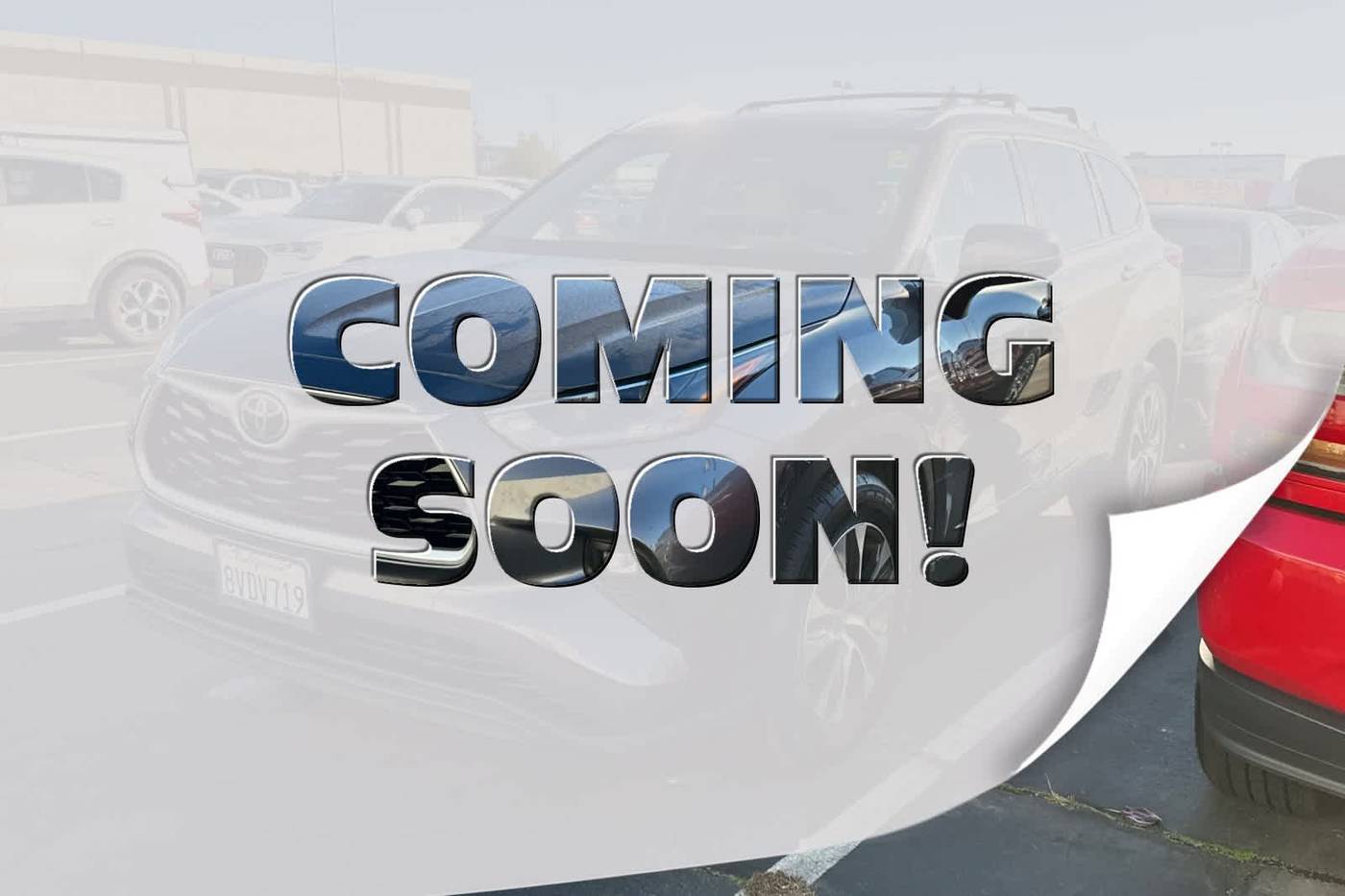 2021 Toyota Highlander XLE — SUV — 78,639 mi — Roseville, CA