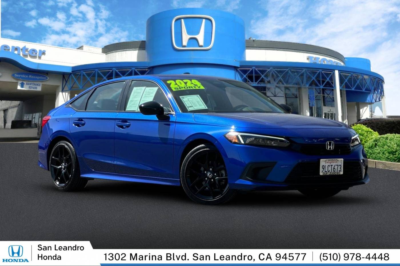 2024 Honda Civic Sport — Sedan — 16,099 mi — San Leandro, CA