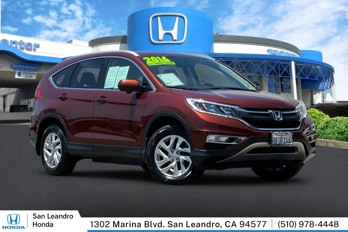 2016 Honda CR-V EX-L — SUV — 103,128 mi — San Leandro, CA