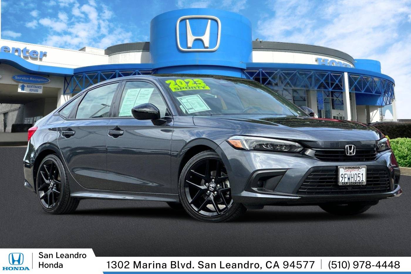 2023 Honda Civic Sport — Sedan — 36,371 mi — San Leandro, CA