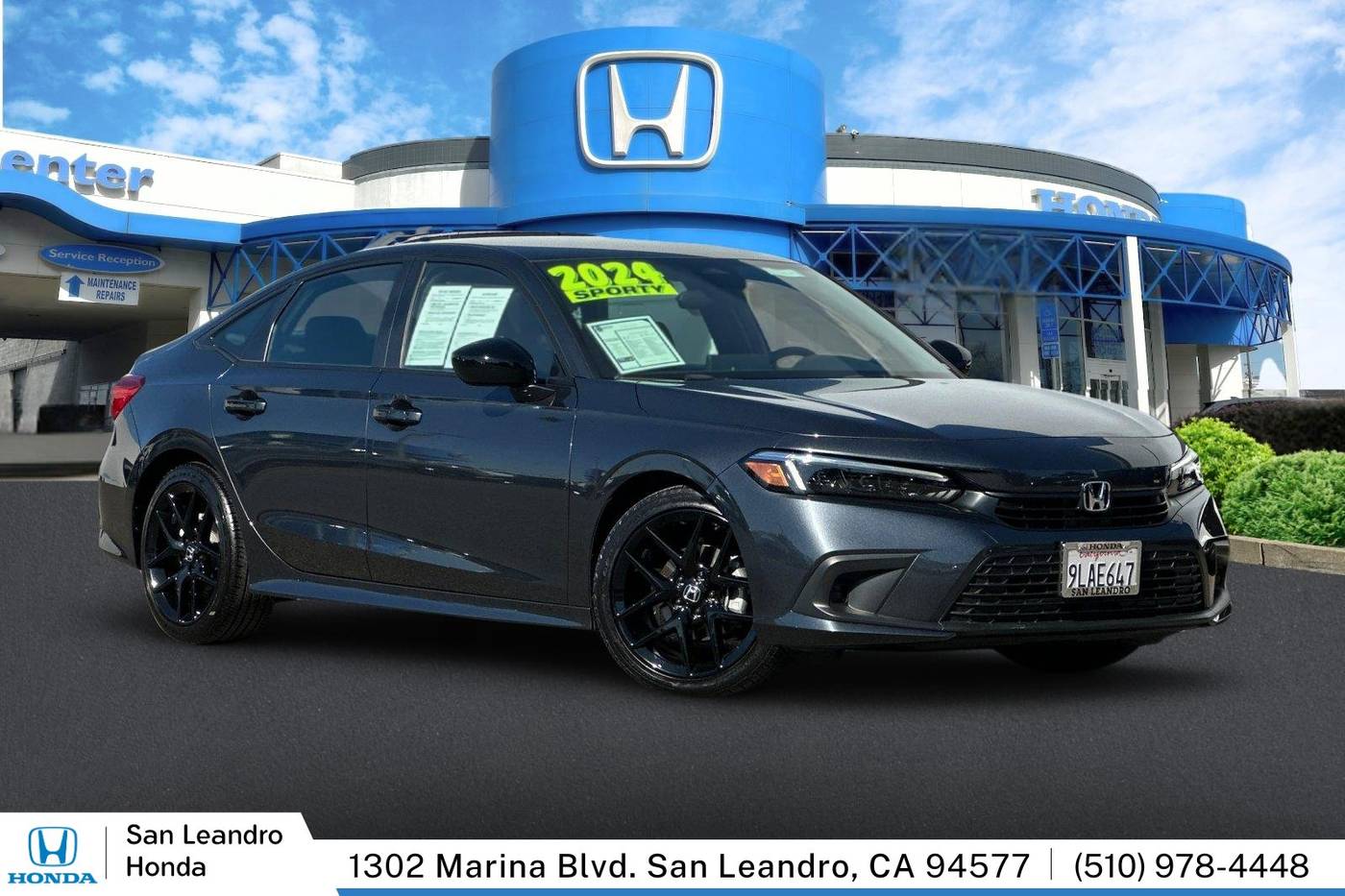 2024 Honda Civic Sport — Sedan — 932 mi — San Leandro, CA