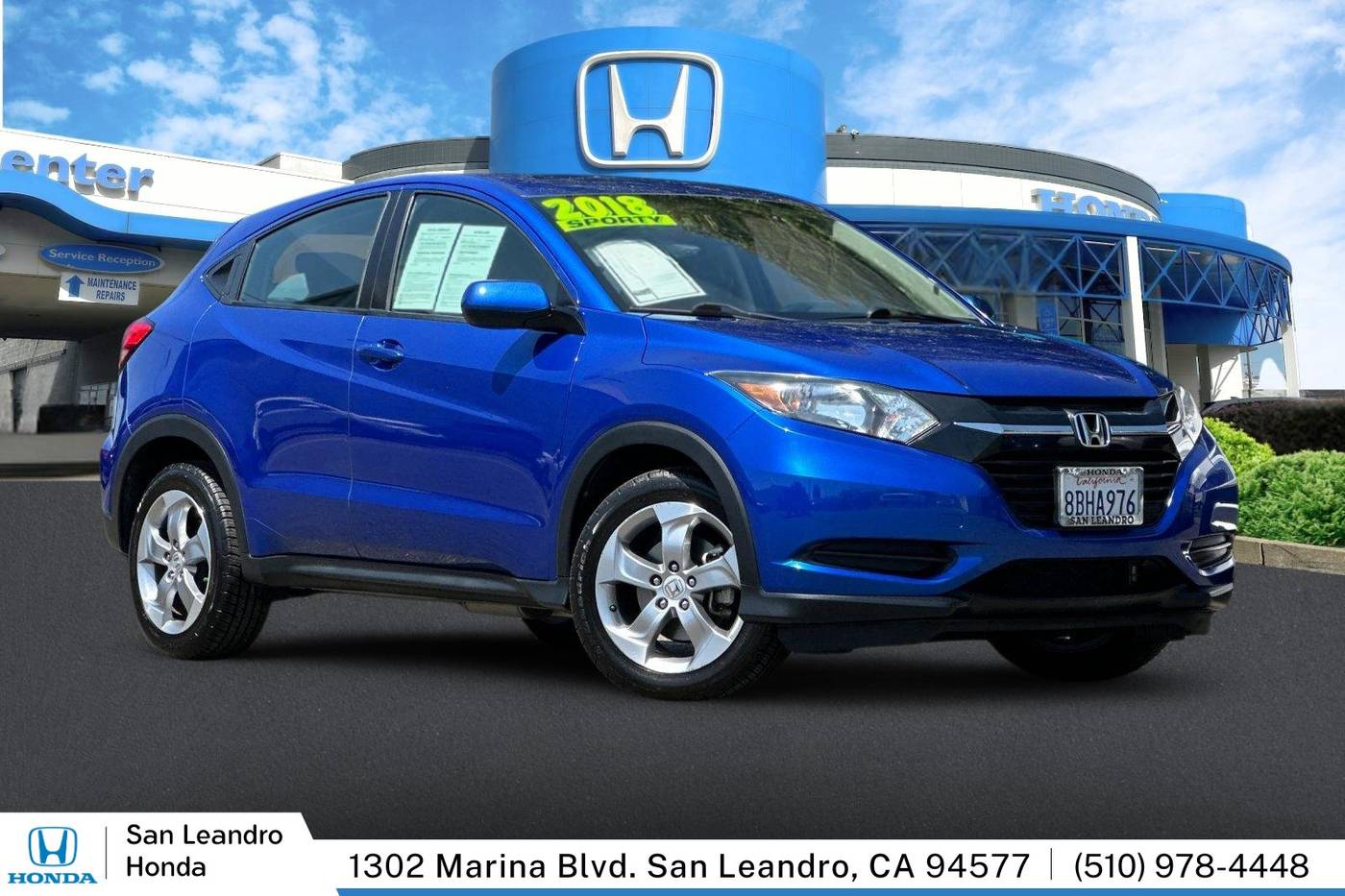 2018 Honda HR-V LX — SUV — 66,853 mi — San Leandro, CA