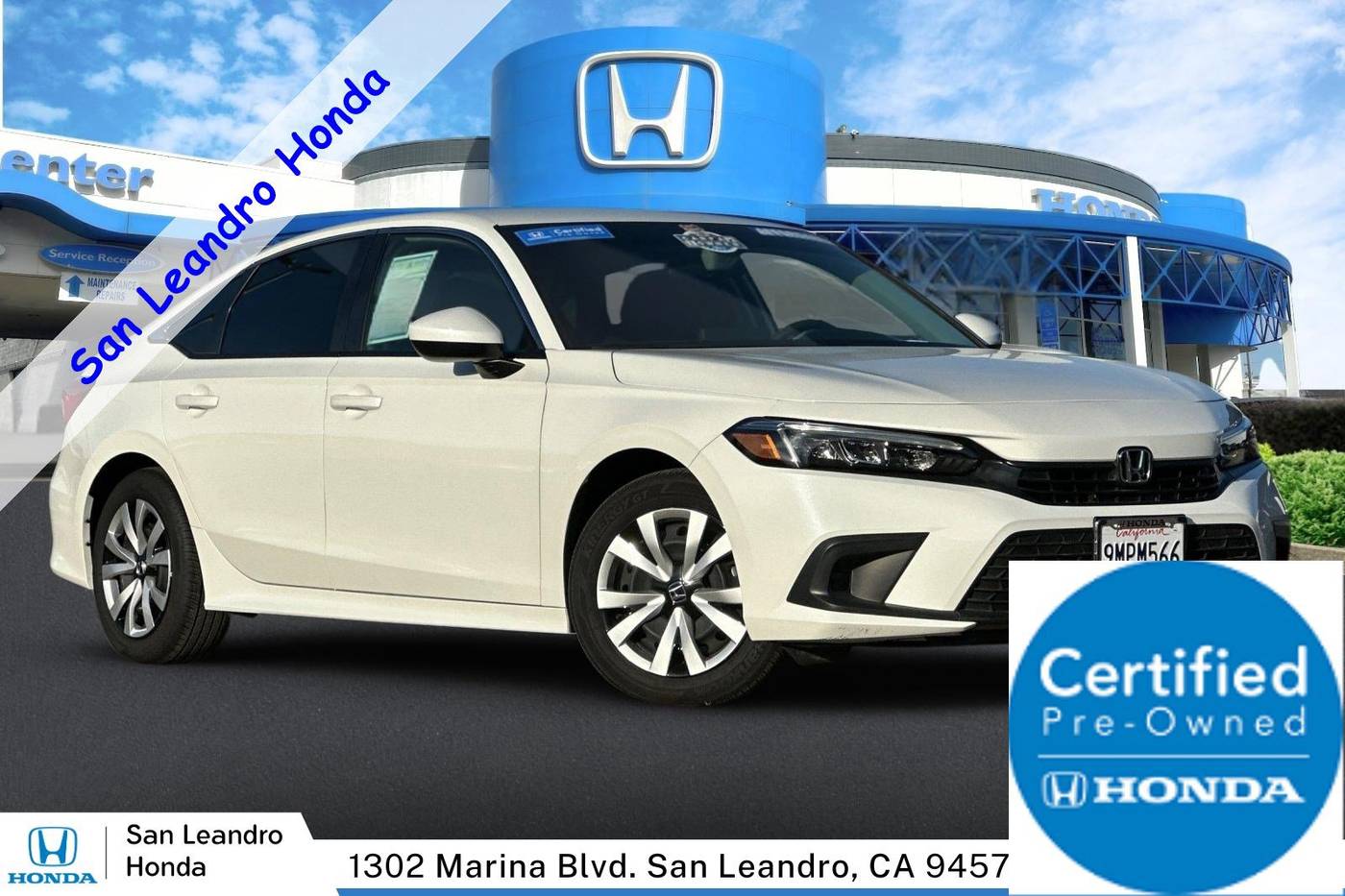 2024 Honda Civic LX — Sedan — 3,148 mi — San Leandro, CA