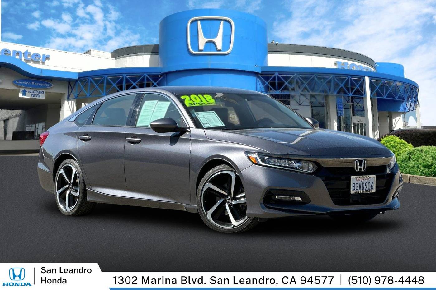2018 Honda Accord Sport — Sedan — 105,935 mi — San Leandro, CA