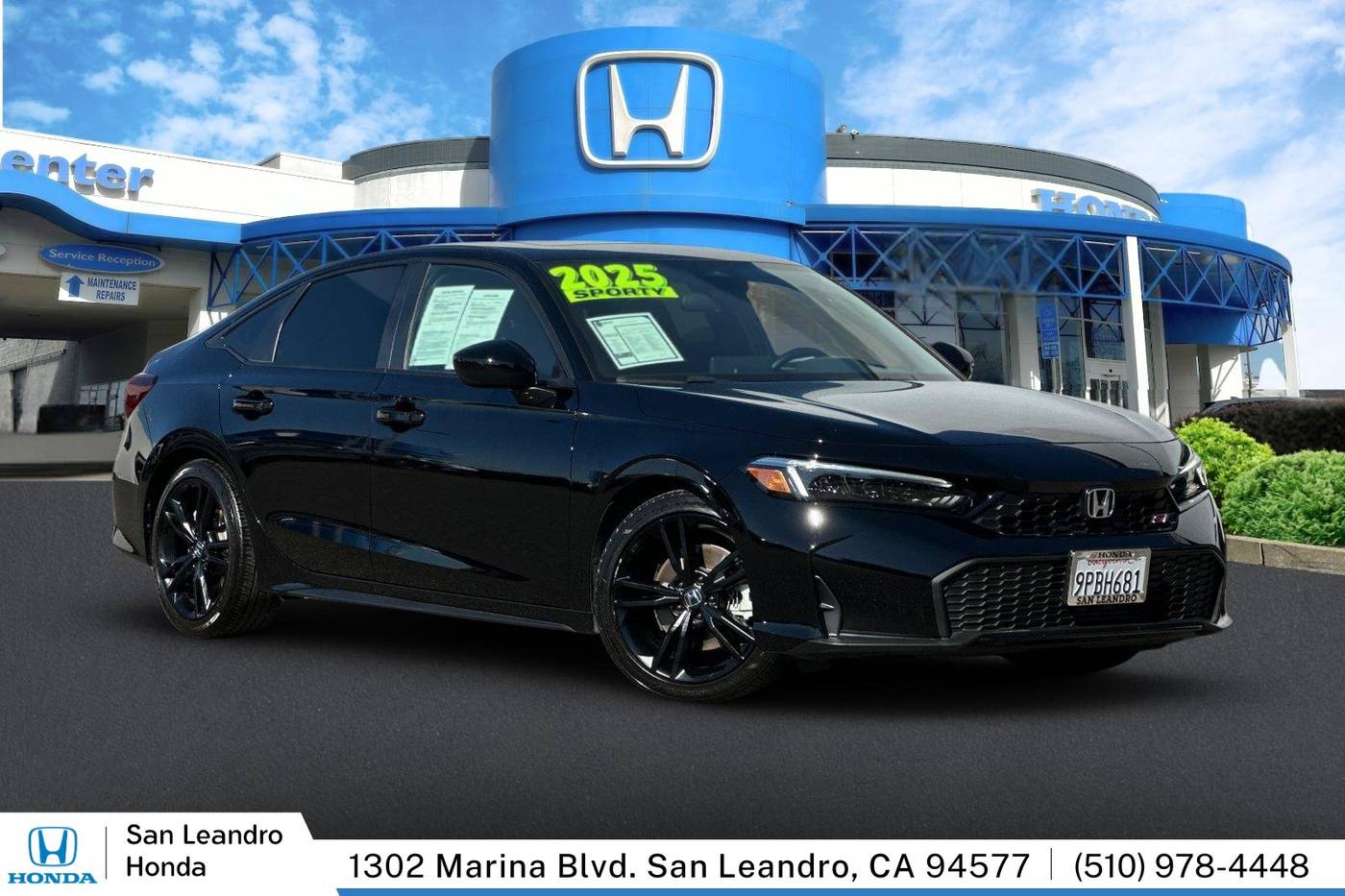 2025 Honda Civic Si — Sedan — 12,065 mi — San Leandro, CA