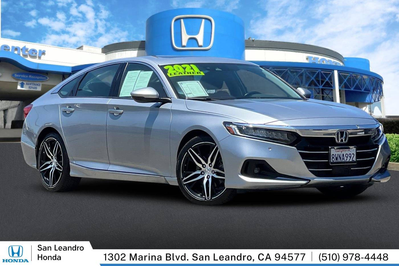 2021 Honda Accord Touring — Sedan — 96,405 mi — San Leandro, CA