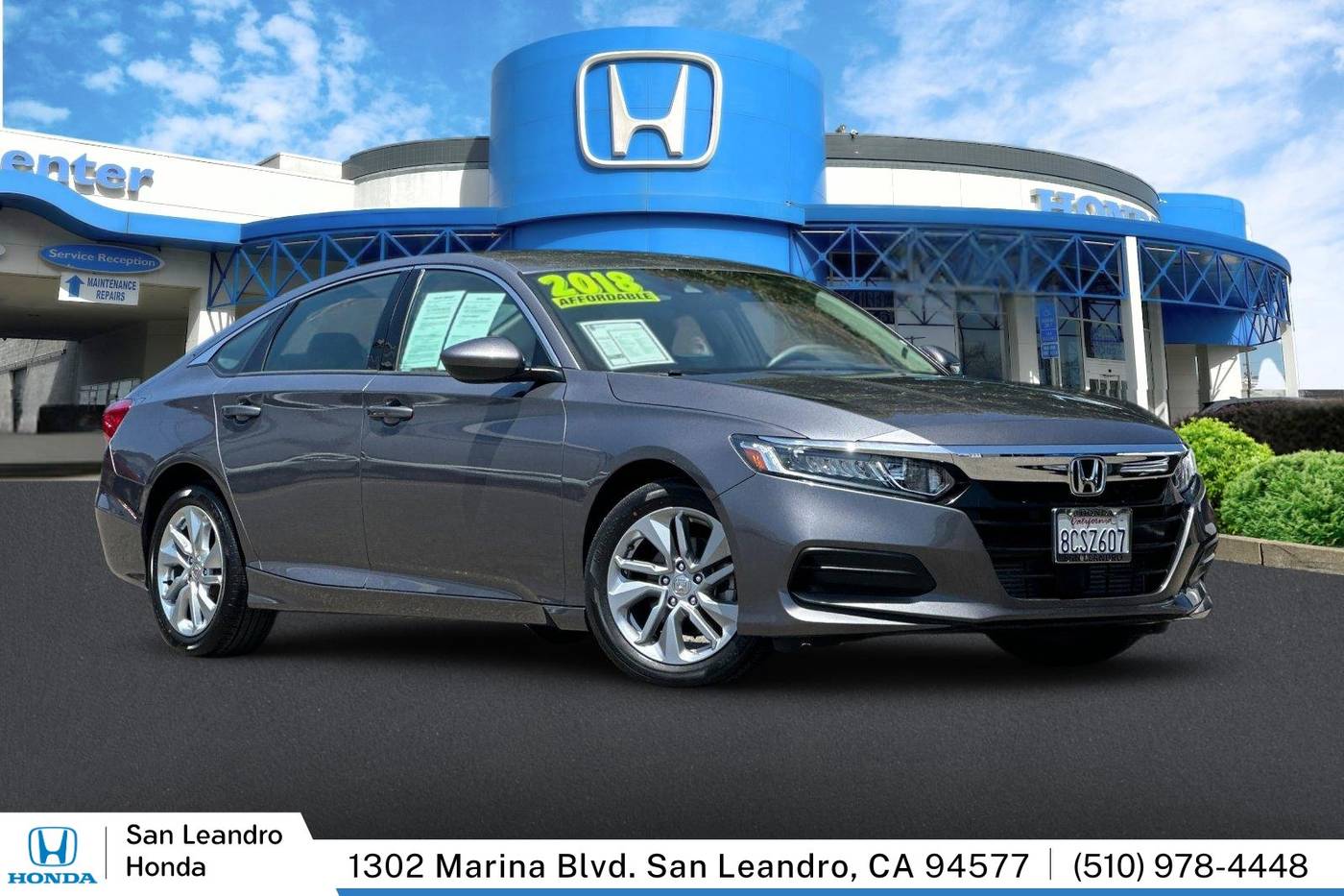 2018 Honda Accord LX — Sedan — 9,420 mi — San Leandro, CA