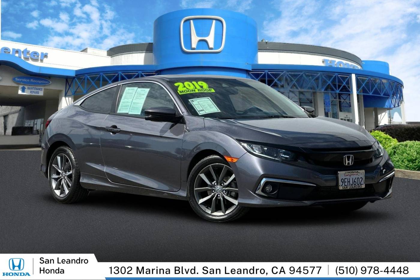 2019 Honda Civic EX — Coupe — 51,931 mi — San Leandro, CA
