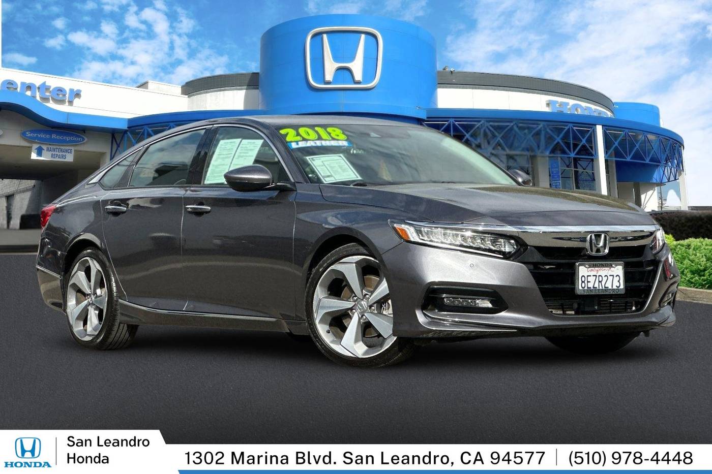 2018 Honda Accord Touring — Sedan — 73,024 mi — San Leandro, CA
