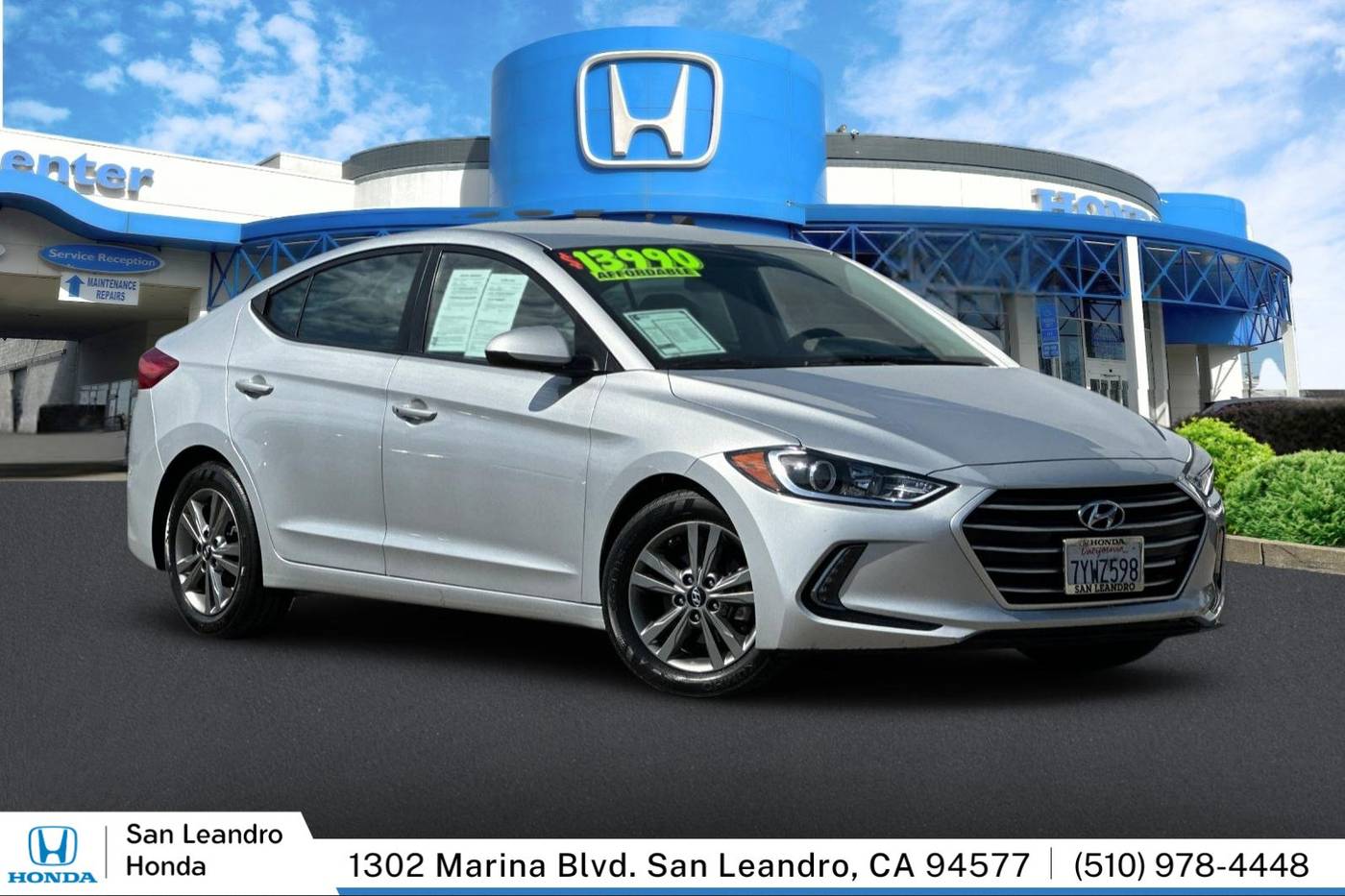 2017 Hyundai Elantra SE — Sedan — 56,392 mi — San Leandro, CA