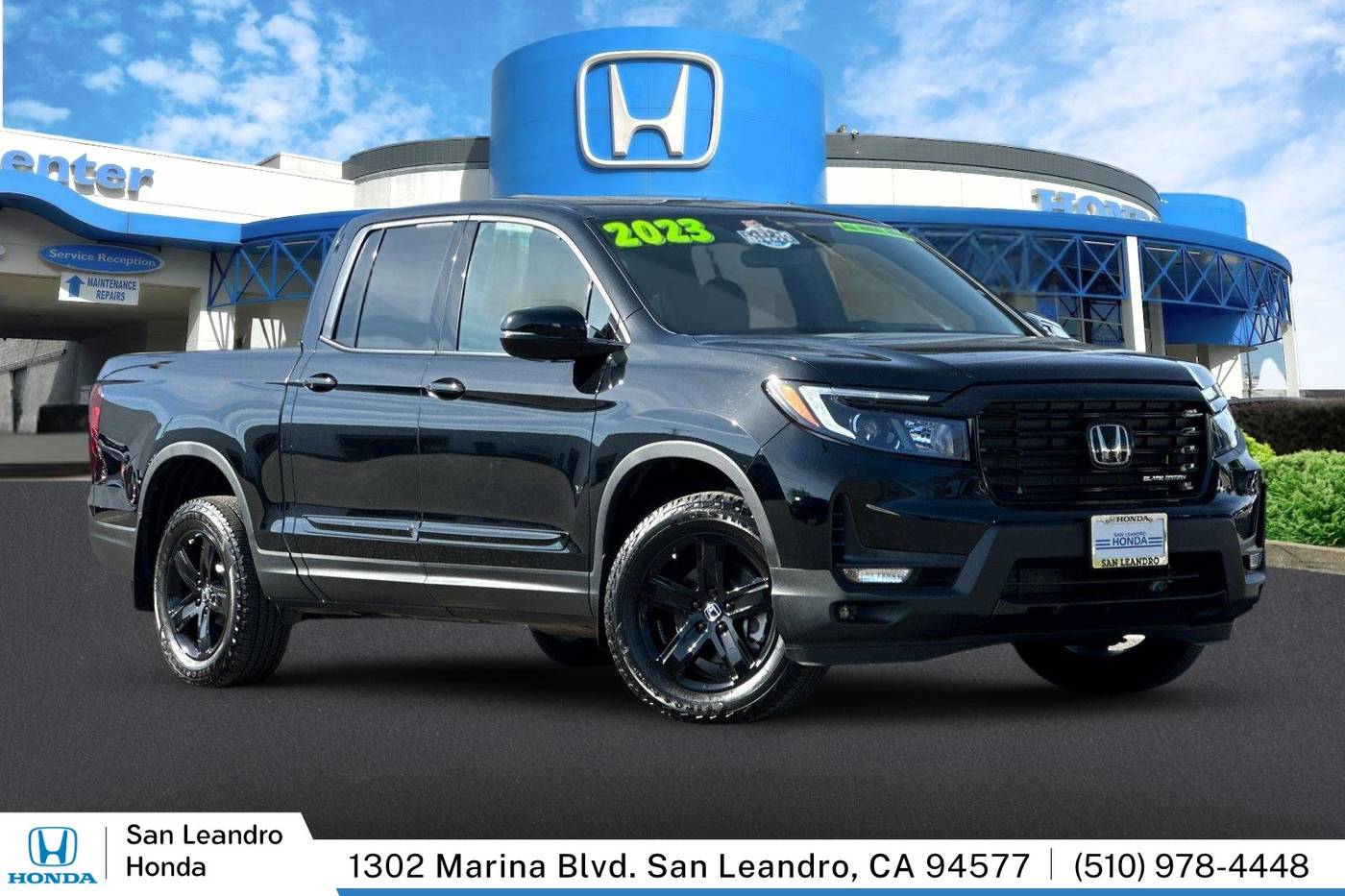 2023 Honda Ridgeline Black Edition — Pickup Truck — 7,390 mi — San Leandro, CA