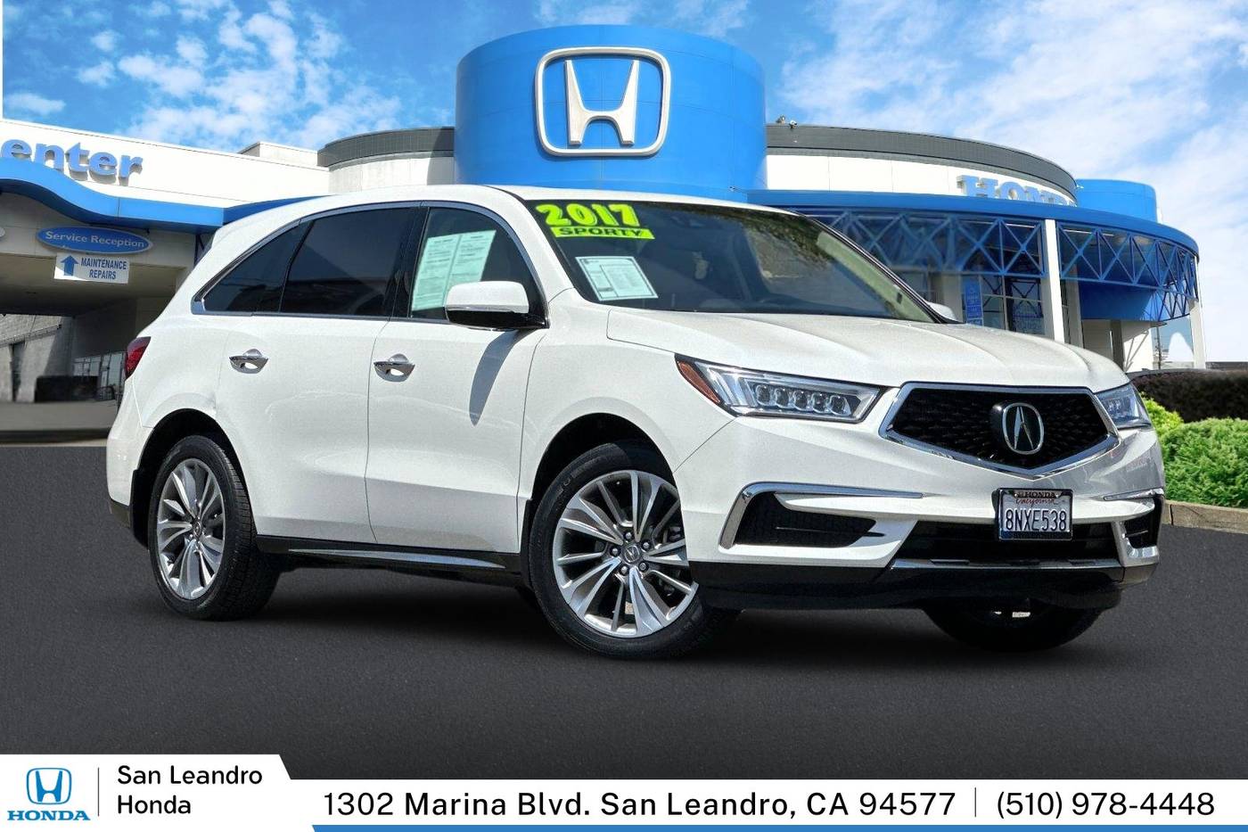2017 Acura MDX Technology Package — SUV — 90,184 mi — San Leandro, CA
