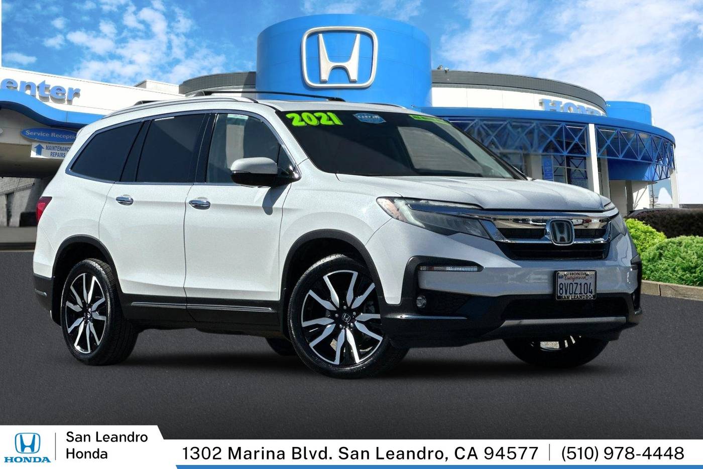 2021 Honda Pilot Elite — SUV — 48,210 mi — San Leandro, CA