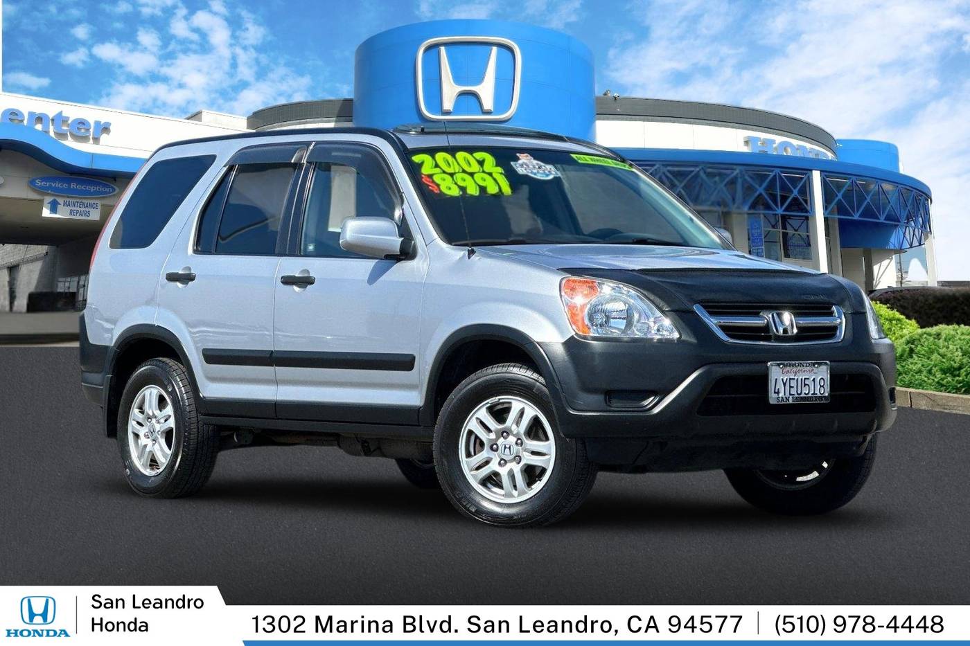 2002 Honda CR-V EX — SUV — 60,607 mi — San Leandro, CA