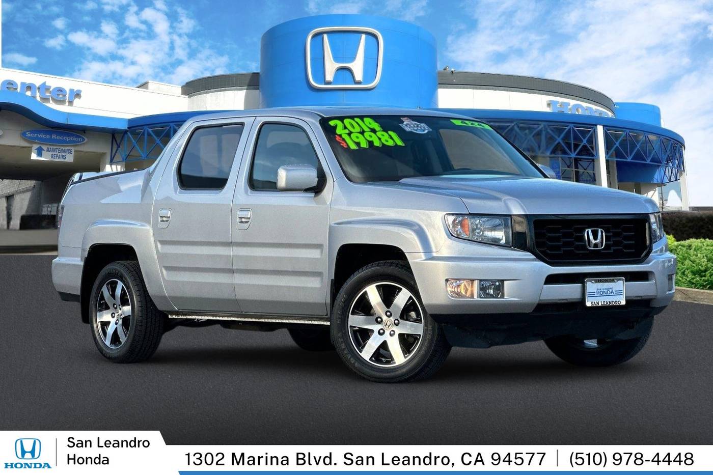 2014 Honda Ridgeline SE — Pickup Truck — 110,717 mi — San Leandro, CA