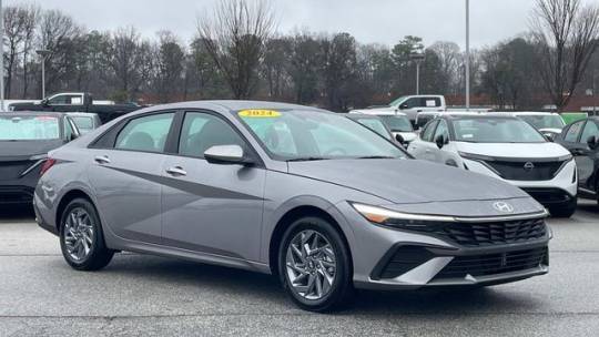 2024 Hyundai Elantra Hybrid Blue — Sedan — 7,142 mi — Atlanta, GA