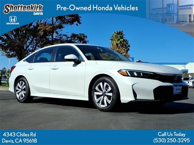 2025 Honda Civic LX — Sedan — 17 mi — Davis, CA