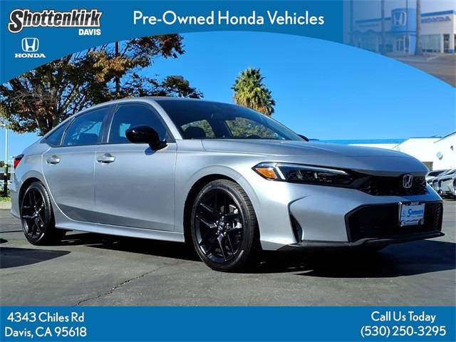 2025 Honda Civic Sport — Sedan — 18 mi — Davis, CA