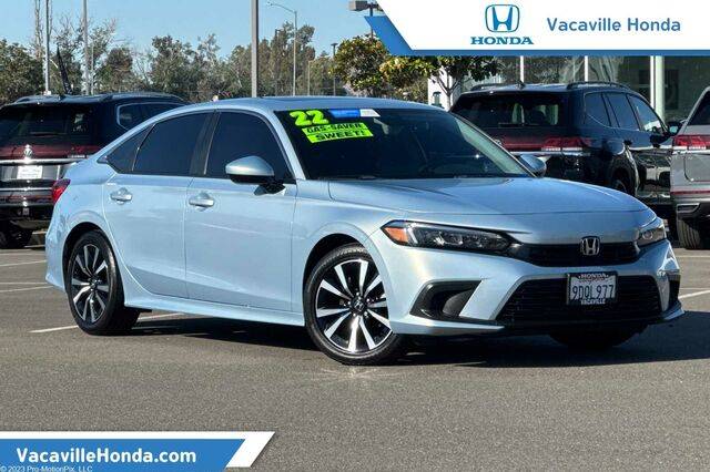 2022 Honda Civic EX — Sedan — 56,528 mi — Vacaville, CA