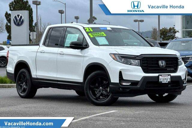2021 Honda Ridgeline Black Edition — Pickup Truck — 44,050 mi — Vacaville, CA