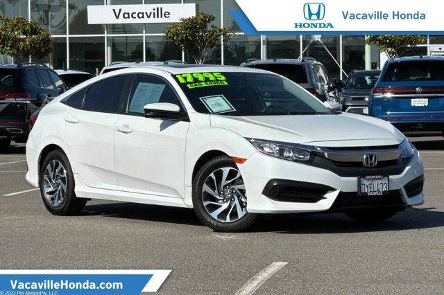 2017 Honda Civic EX — Sedan — 86,354 mi — Vacaville, CA