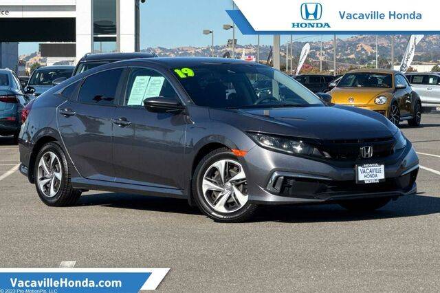 2019 Honda Civic LX — Sedan — 73,050 mi — Vacaville, CA