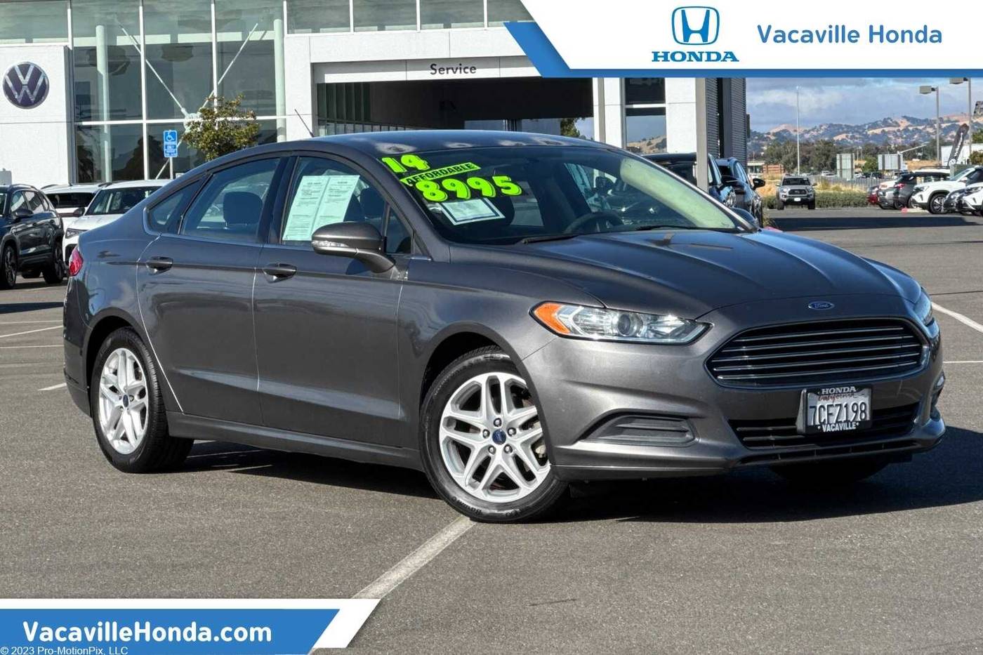 2014 Ford Fusion SE — Sedan — 120,525 mi — Vacaville, CA