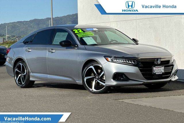 2022 Honda Accord Sport SE — Sedan — 29,287 mi — Vacaville, CA