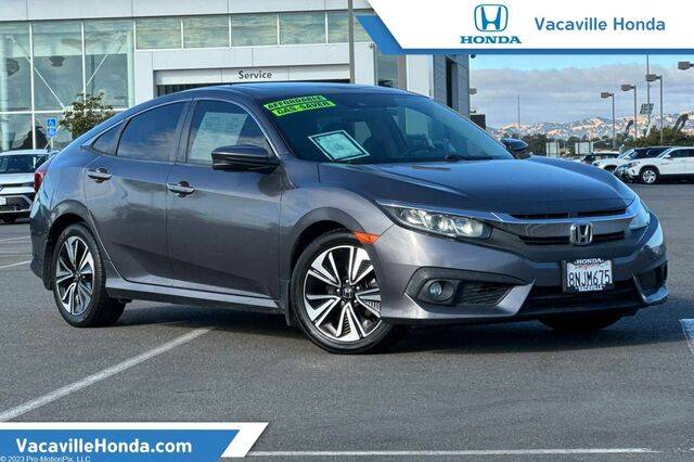 2016 Honda Civic EX-T — Sedan — 84,741 mi — Vacaville, CA