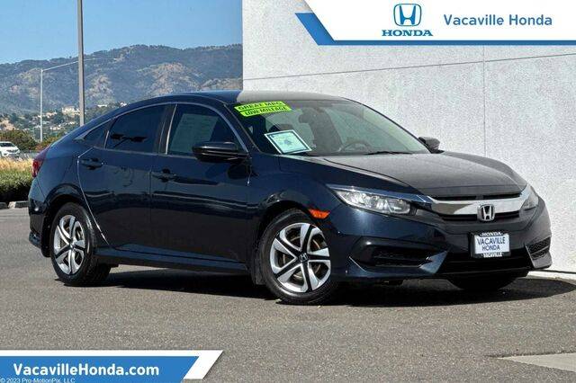 2018 Honda Civic LX — Sedan — 54,680 mi — Vacaville, CA