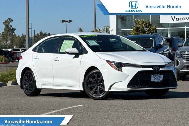 2021 Toyota Corolla LE — Sedan — 33,244 mi — Vacaville, CA