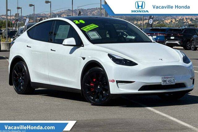 2024 Tesla Model Y Long Range — SUV — 13,768 mi — Vacaville, CA