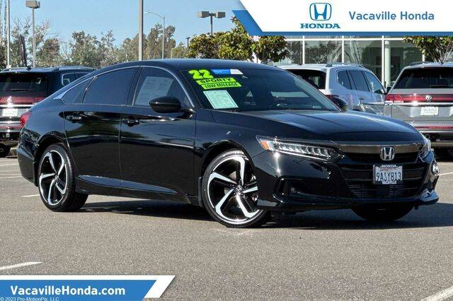 2022 Honda Accord Sport — Sedan — 34,534 mi — Vacaville, CA