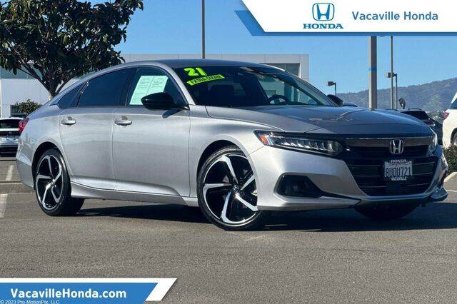 2021 Honda Accord Sport — Sedan — 62,471 mi — Vacaville, CA