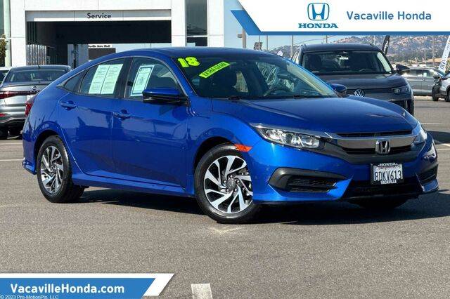 2018 Honda Civic EX — Sedan — 134,060 mi — Vacaville, CA