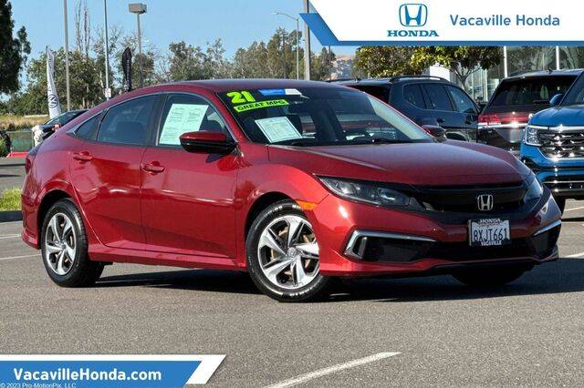2021 Honda Civic LX — Sedan — 50,846 mi — Vacaville, CA
