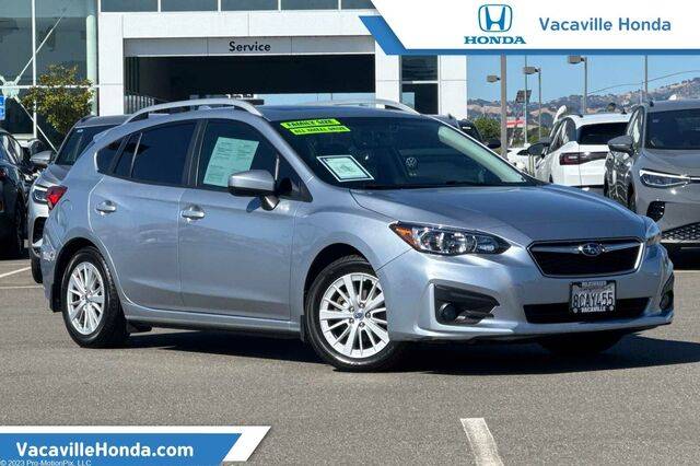 2018 Subaru Impreza 2.0i Premium — Hatchback — 101,772 mi — Vacaville, CA