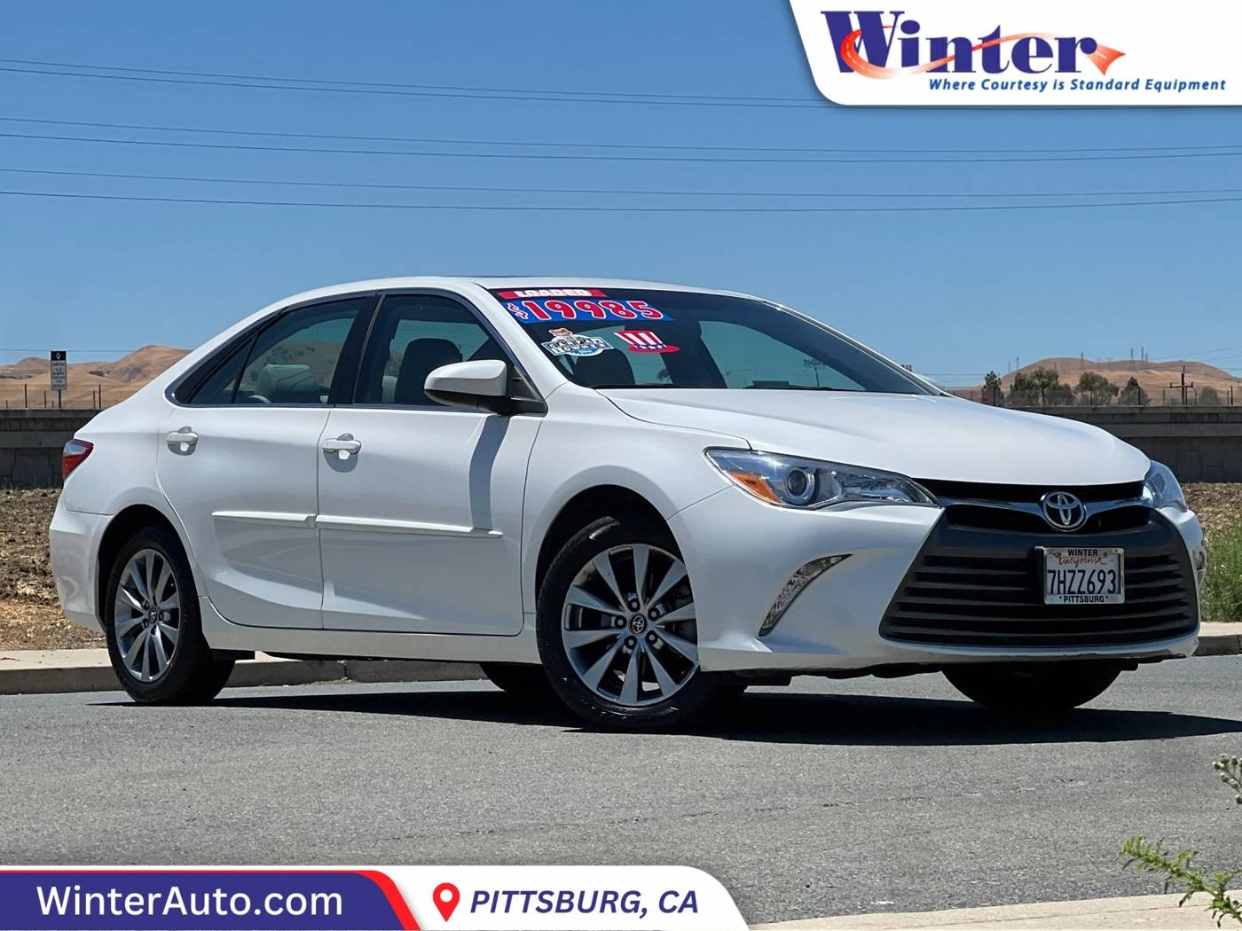 2015 Toyota Camry XLE — Sedan — 44,818 mi — Pittsburg, CA