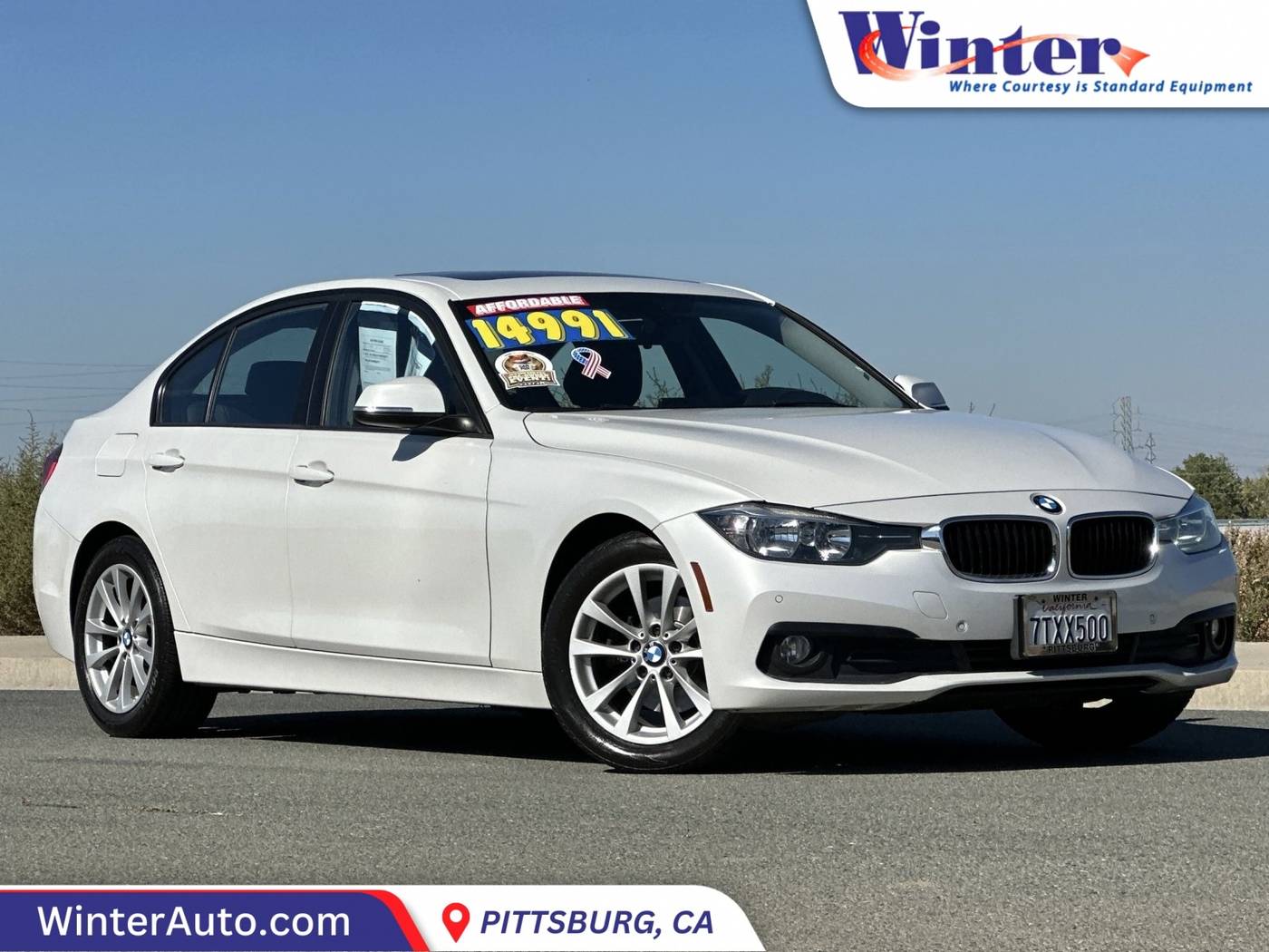 2016 BMW 3 Series 320i — Sedan — 112,220 mi — Pittsburg, CA