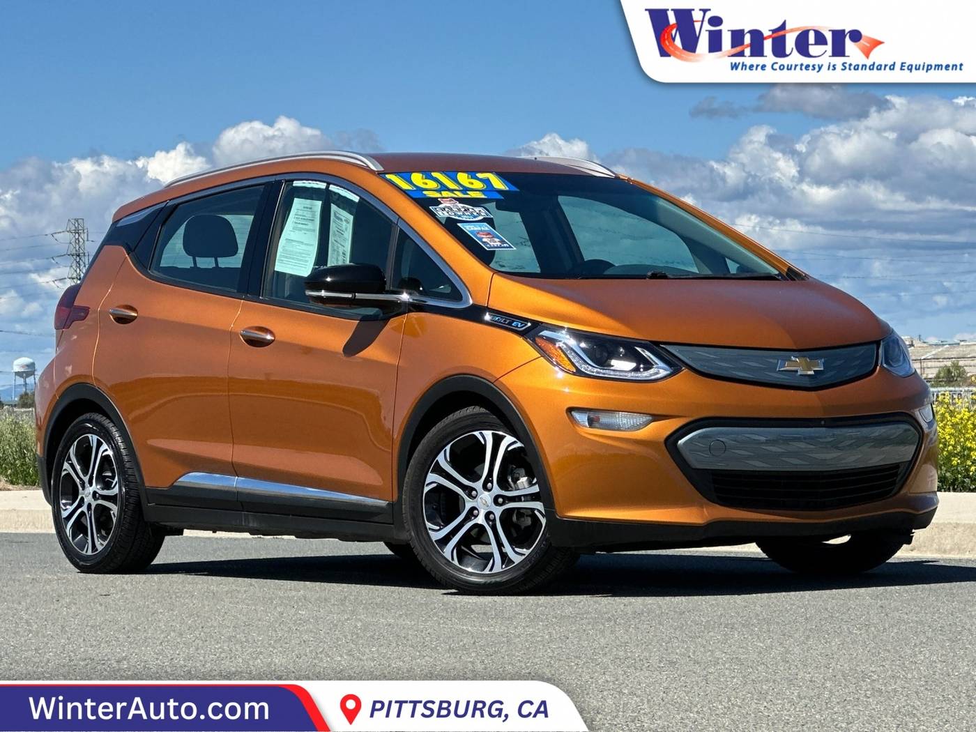 2017 Chevrolet Bolt EV Premier — Hatchback — 39,230 mi — Pittsburg, CA