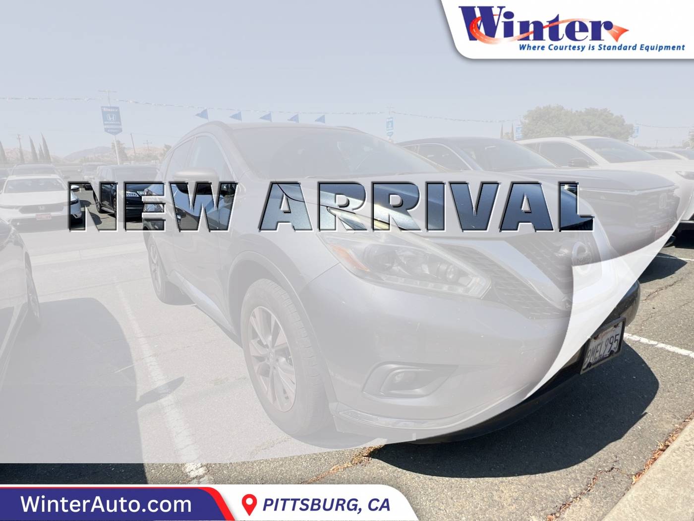 2018 Nissan Murano SV — SUV — 117,653 mi — Pittsburg, CA