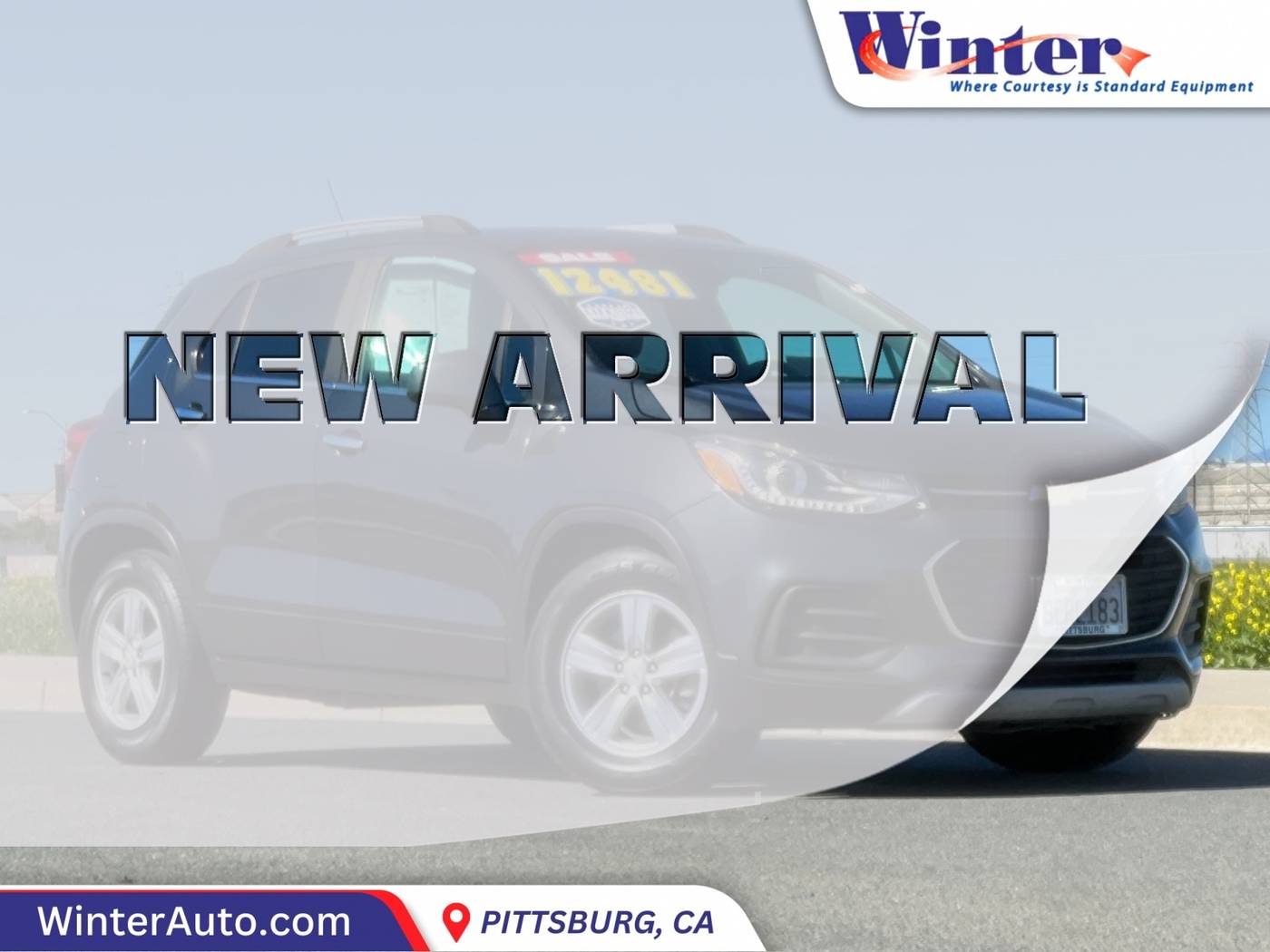 2018 Chevrolet Trax LT — SUV — 74,109 mi — Pittsburg, CA