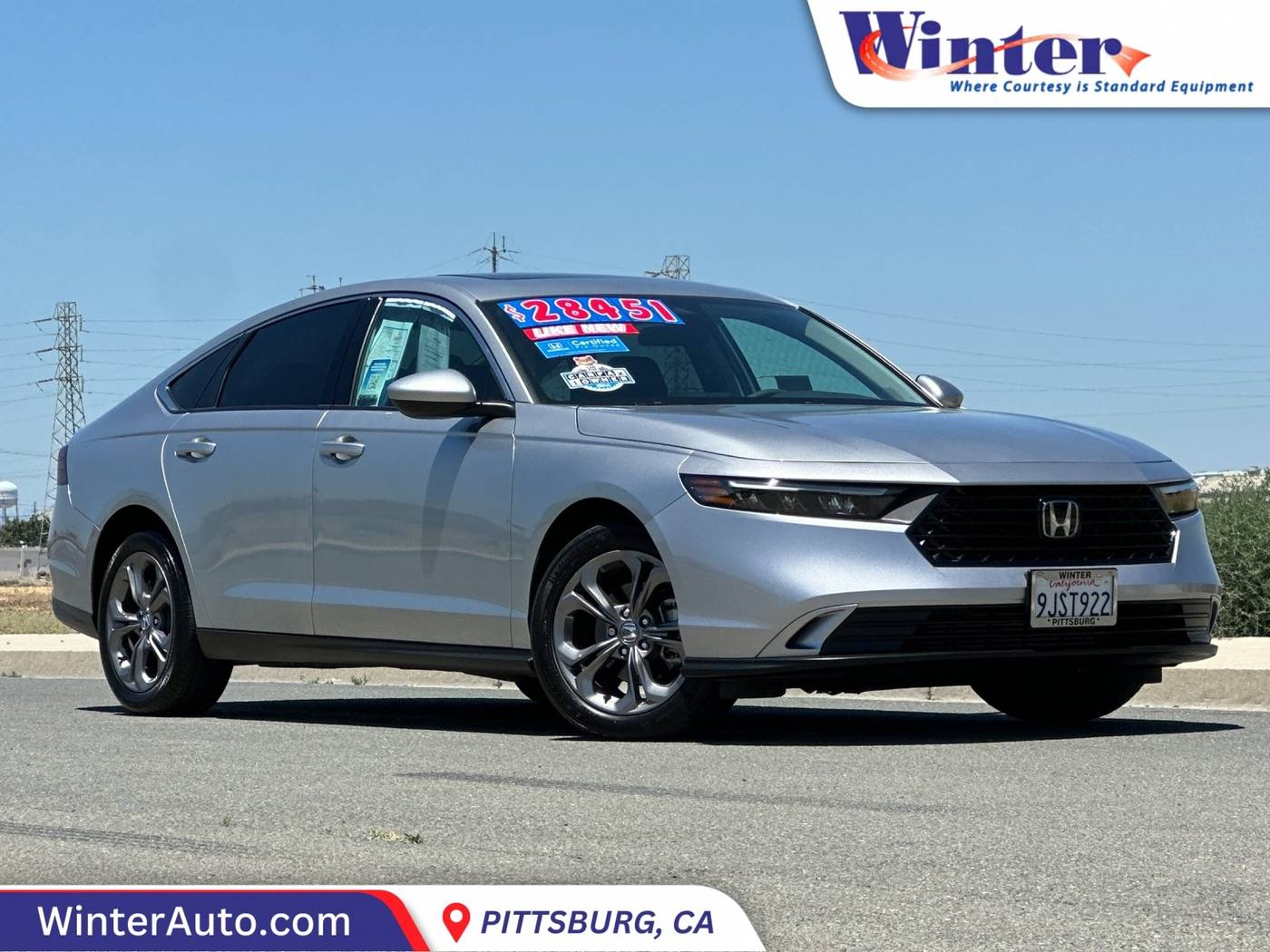 2024 Honda Accord EX — Sedan — 27,137 mi — Pittsburg, CA