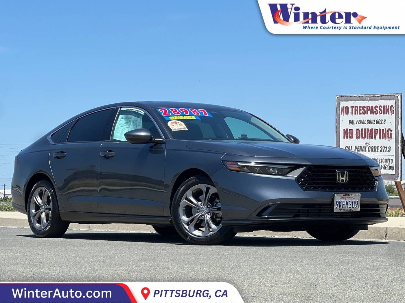 2024 Honda Accord EX — Sedan — 23,297 mi — Pittsburg, CA