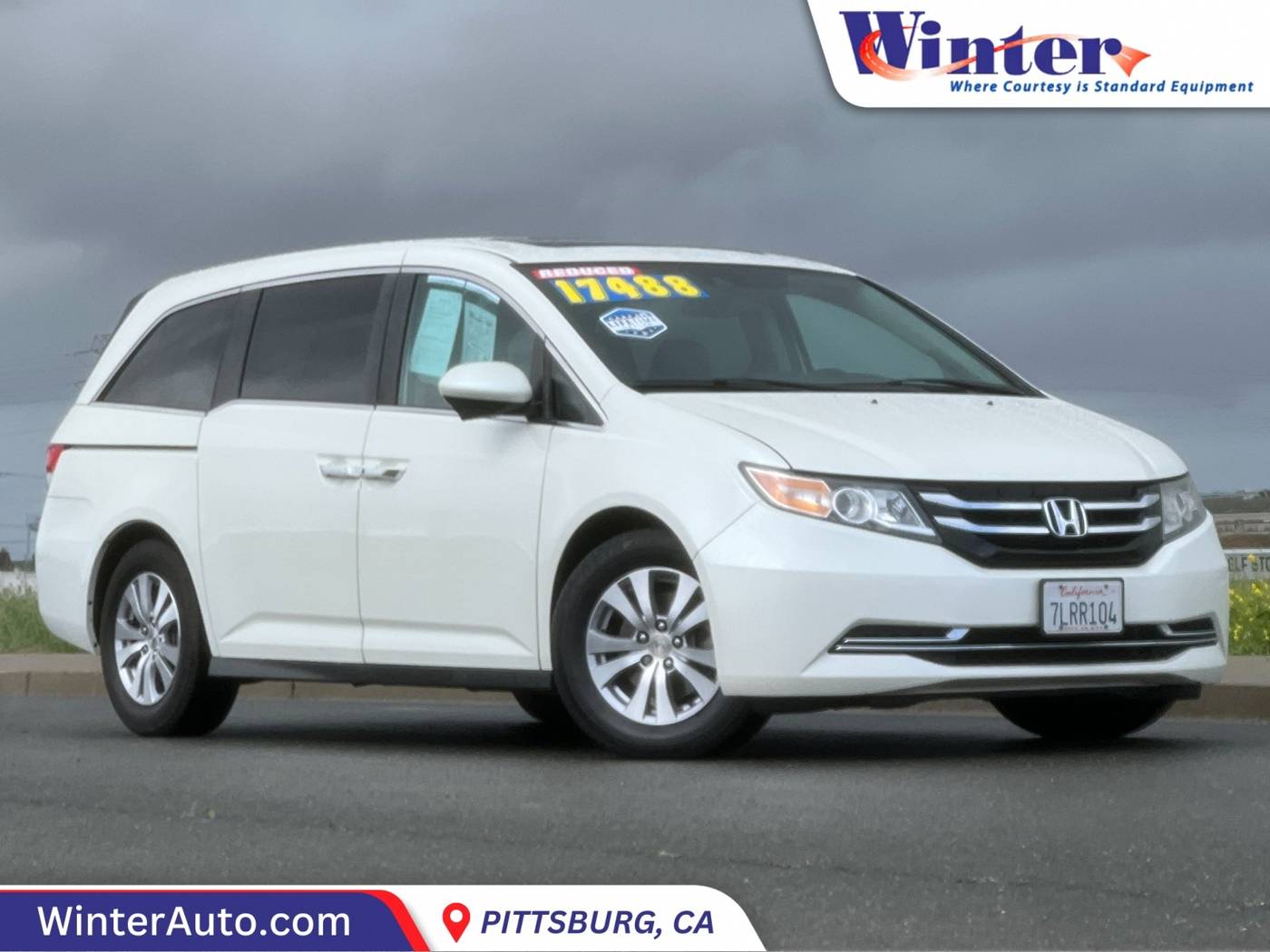 2015 Honda Odyssey EX-L — Minivan — 110,768 mi — Pittsburg, CA