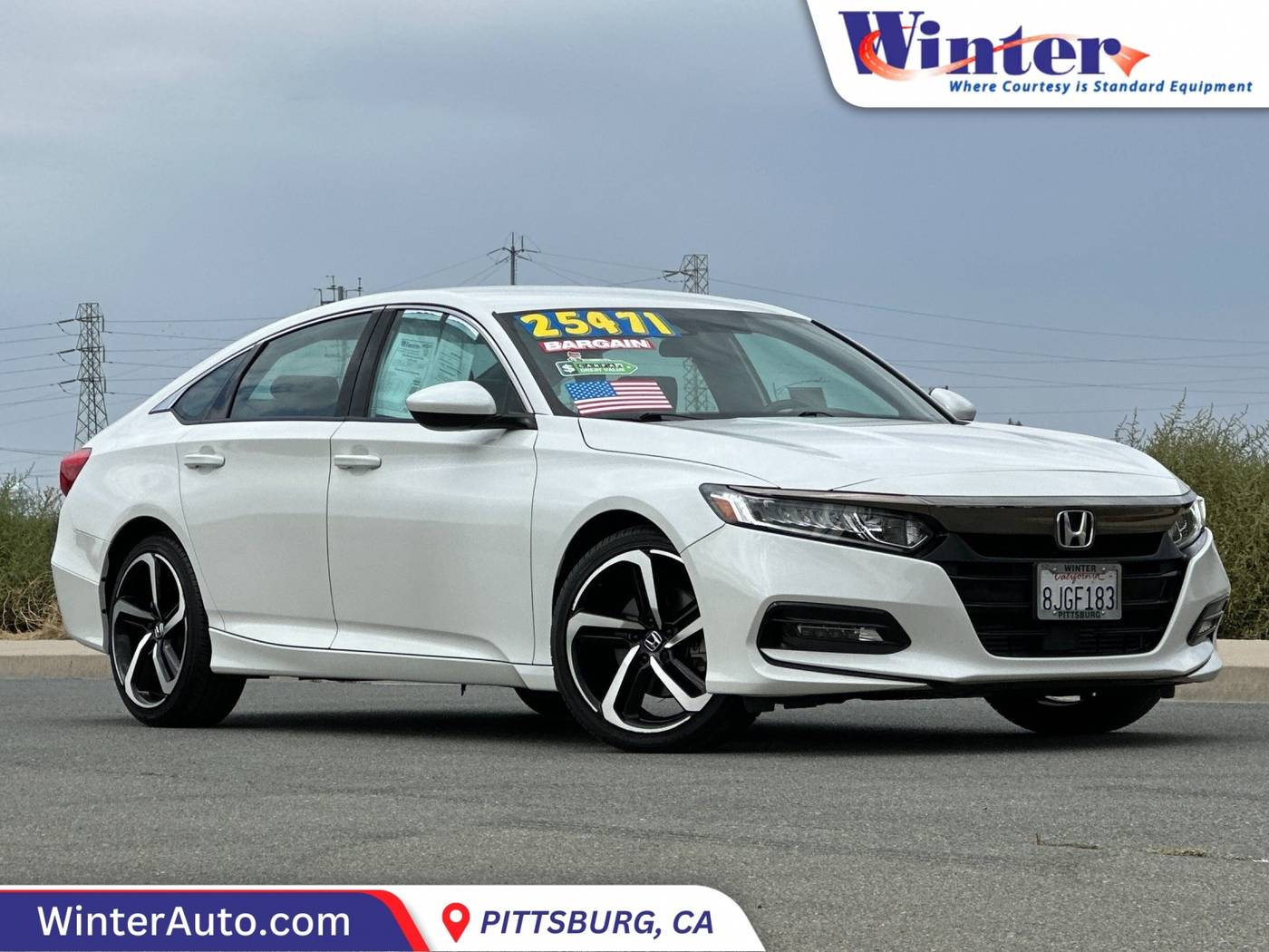 2019 Honda Accord Sport — Sedan — 56,658 mi — Pittsburg, CA